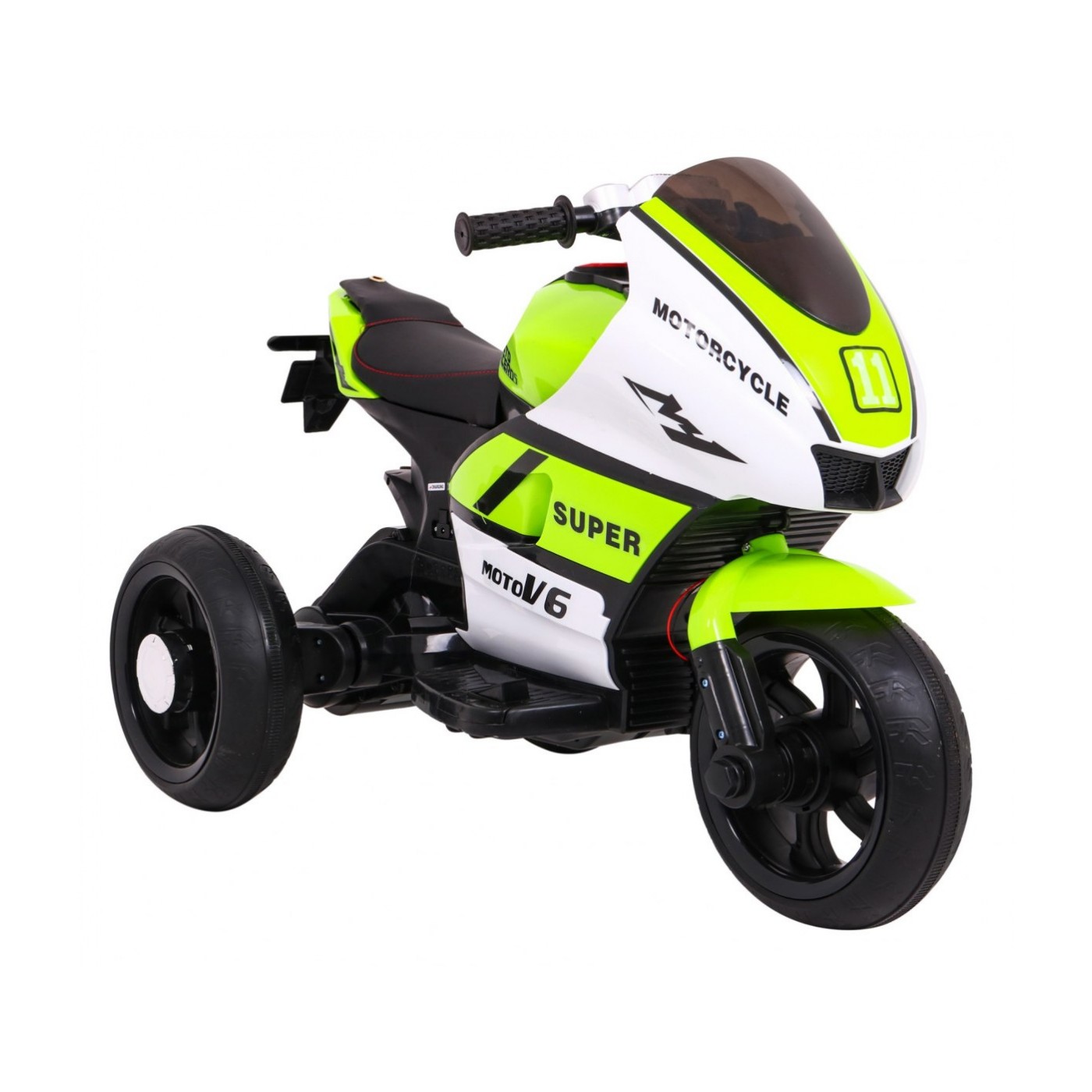 Vozidlo SUPER Motorcycle Zelený