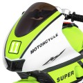 Vozidlo SUPER Motorcycle Zelený