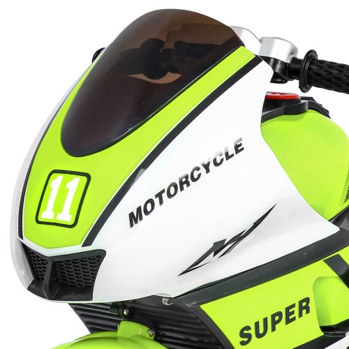 Vozidlo SUPER Motorcycle Zelený