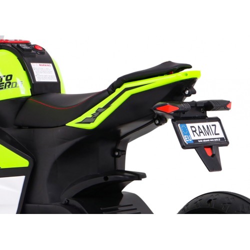 Vozidlo SUPER Motorcycle Zelený
