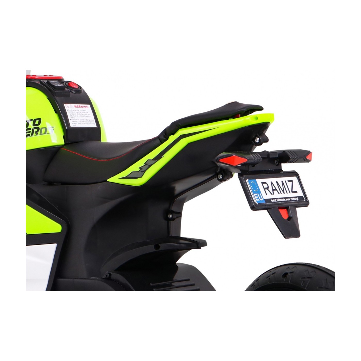 Vozidlo SUPER Motorcycle Zelený