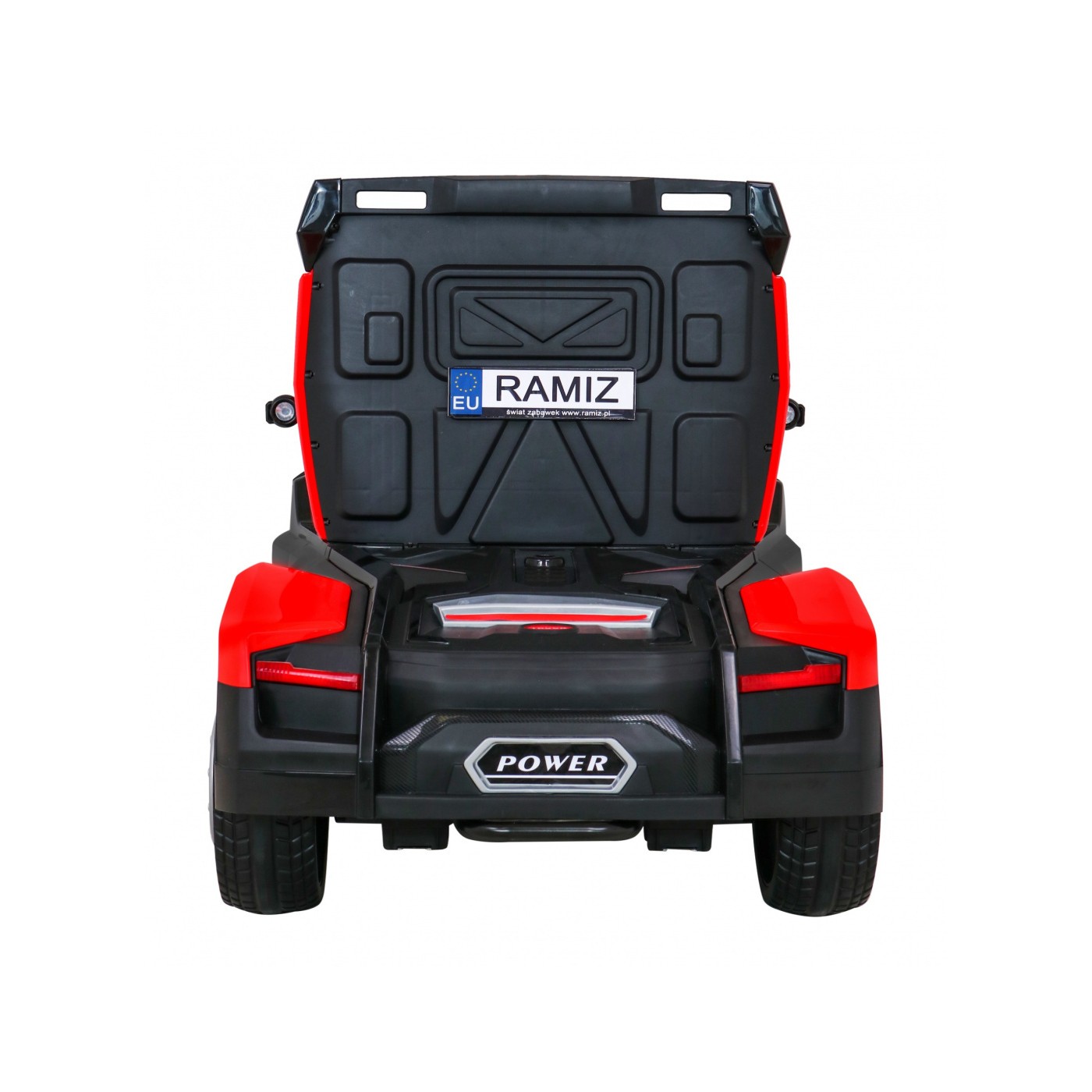 Nákladiak Super Truck s prívesom pre deti + Ovládač + Pomalý štart + Kolesá EVA + Audio Svietidlá