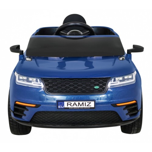 Autíčko Super-S na batériu pre deti Modré + Ovládač + Pomalý štart + Kolesá EVA + Zvuky Svietidlá