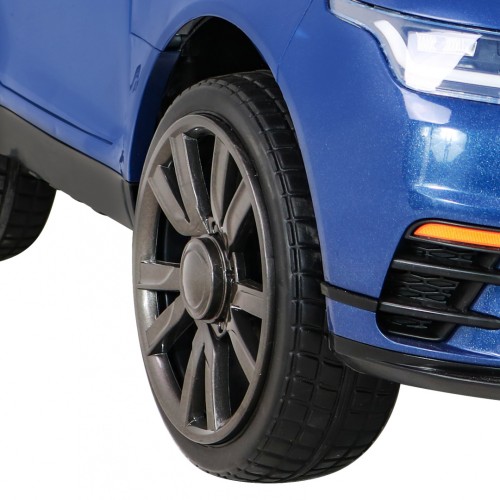 Autíčko Super-S na batériu pre deti Modré + Ovládač + Pomalý štart + Kolesá EVA + Zvuky Svietidlá