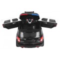 Auto SUV Polícia na batériu pre deti + Sirény + Svietidlá + Megafón + Ovládač + Pomalý štart + EVA + Nálepky