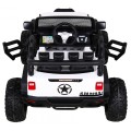 Terénne autíčko Brothers na batériu Biele + Ovládač + Pomalý štart + EVA + LED MP3