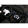 Terénne autíčko Brothers na batériu Čierne + Ovládač + Pomalý štart + EVA + LED MP3