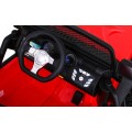 Terénne autíčko Brothers na batériu Červené + Ovládač + Pomalý štart + EVA + LED MP3