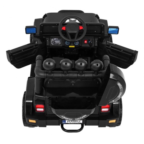 Vozidlo Terénne Full Time 4WD Čierne