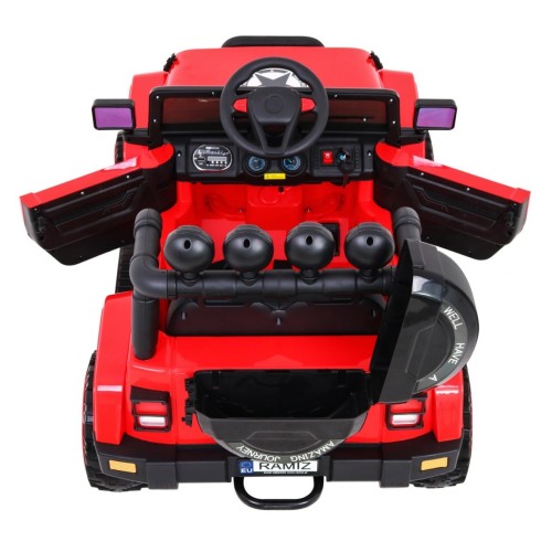 Vozidlo Terénne Full Time 4WD Červené