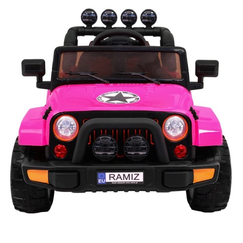 Vozidlo Terénne Full Time 4WD Ružové