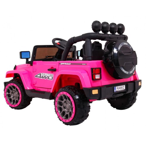 Vozidlo Terénne Full Time 4WD Ružové