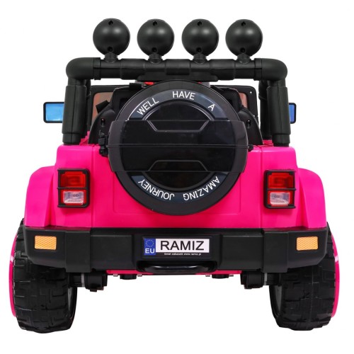 Vozidlo Terénne Full Time 4WD Ružové