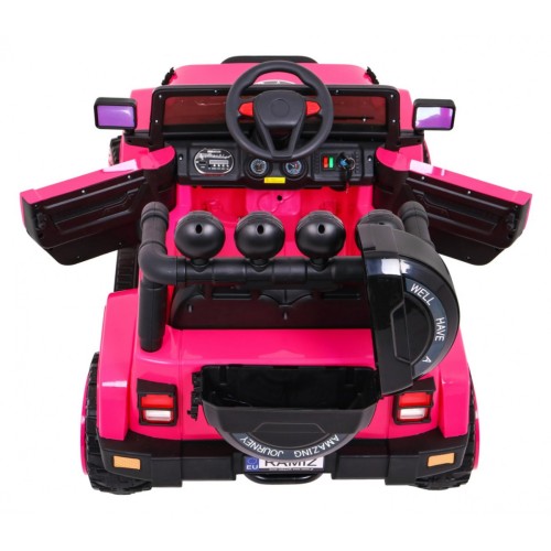 Vozidlo Terénne Full Time 4WD Ružové