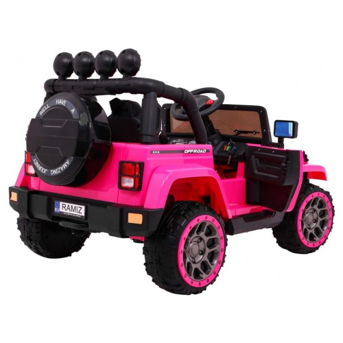 Vozidlo Terénne Full Time 4WD Ružové