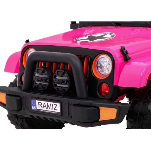 Vozidlo Terénne Full Time 4WD Ružové