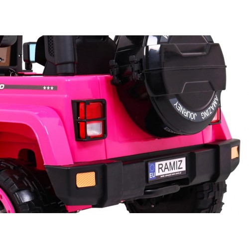 Vozidlo Terénne Full Time 4WD Ružové