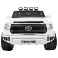 Toyota Tundra XXL pre deti Biela + Ovládač + Batožinový priestor + LED + Audio + EVA + Pomalý štart