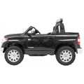 Toyota Tundra XXL pre deti Čierna + Ovládač + Batožinový priestor + LED + Audio + EVA + Pomalý štart