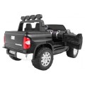 Toyota Tundra XXL pre deti Čierna + Ovládač + Batožinový priestor + LED + Audio + EVA + Pomalý štart