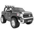 Toyota Tundra XXL pre deti Čierna + Ovládač + Batožinový priestor + LED + Audio + EVA + Pomalý štart