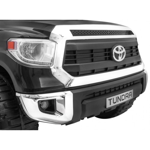 Toyota Tundra XXL pre deti Čierna + Ovládač + Batožinový priestor + LED + Audio + EVA + Pomalý štart