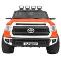 Toyota Tundra XXL pre deti Oranžová + Ovládač + Batožinový priestor + LED + Audio + EVA + Pomalý štart