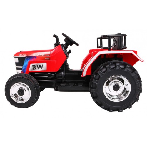 Traktor Blazin BW na batériu Červený + Ovládač + Pomalý štart + Zvuky Svietidlá