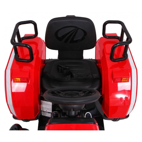 Traktor Blazin BW na batériu Červený + Ovládač + Pomalý štart + Zvuky Svietidlá