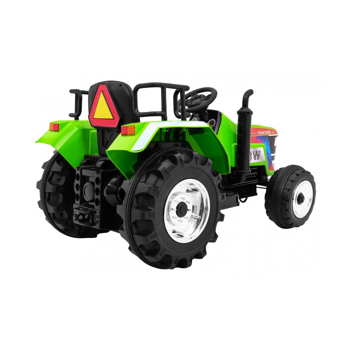 Traktor Blazin BW na batériu Zelený + Ovládač + Pomalý štart + Zvuky Svietidlá