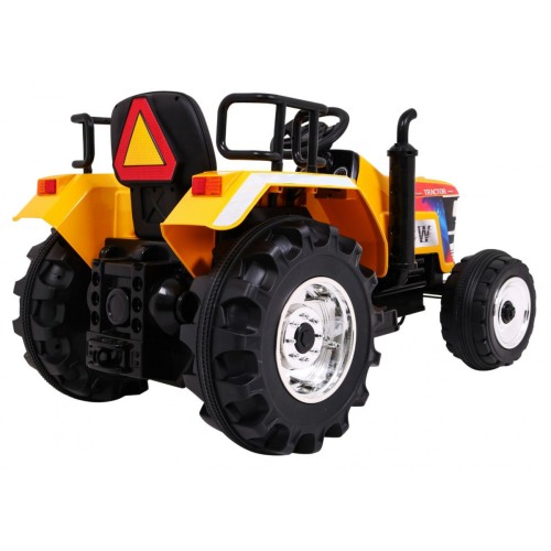 Traktor Blazin BW na batériu Žltý + Ovládač + Pomalý štart + Zvuky Svietidlá
