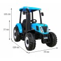 Vozidlo Traktor New Holland T7 Modrý