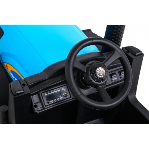 Vozidlo Traktor New Holland T7 Modrý