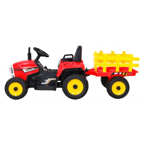 Vozidlo Traktor s Prívesom BLOW Červený
