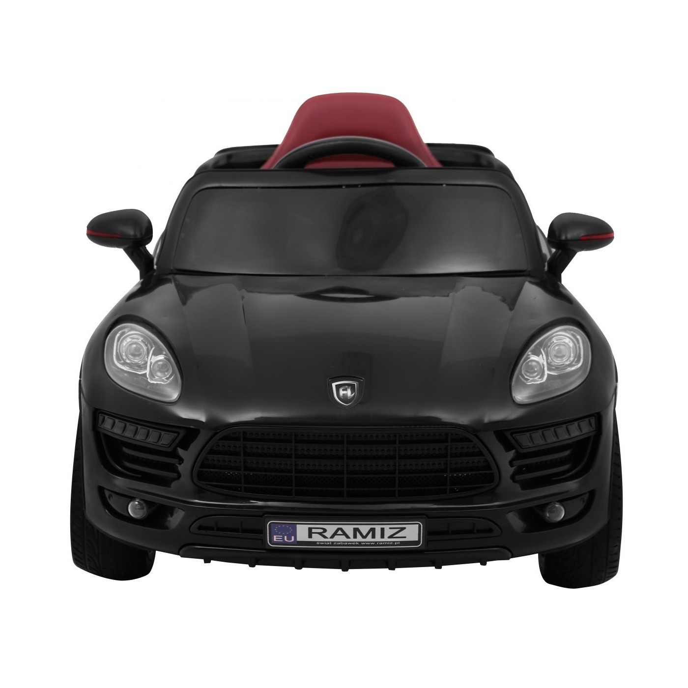 Autíčko Turbo-S na batériu pre deti Čierne + Ovládač + Pomalý štart + Kolesá EVA + Rádio MP3