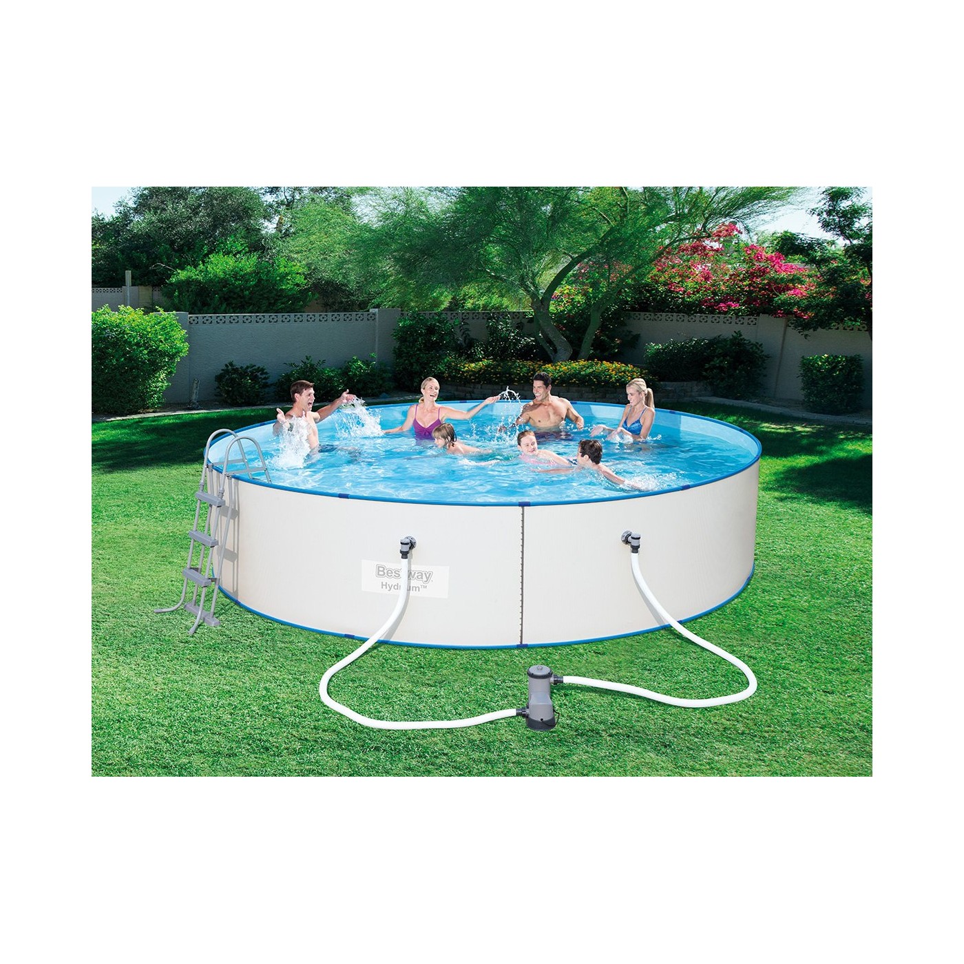 Bazén Panelový 16FT 488x107 cm HYDRIUM 4w1 BESTWAY