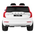Volvo XC90 na batériu pre deti Biele + Ovládač + Batožinový priestor + EVA + Pomalý štart + Rádio MP3 + LED