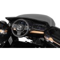 Volvo XC90 na batériu pre deti Čierne + Ovládač + Batožinový priestor + EVA + Pomalý štart + Rádio MP3 + LED