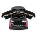 Volvo XC90 na batériu pre deti Lak Čierny + Ovládač + Batožinový priestor + EVA + Pomalý štart + Rádio MP3 + LED