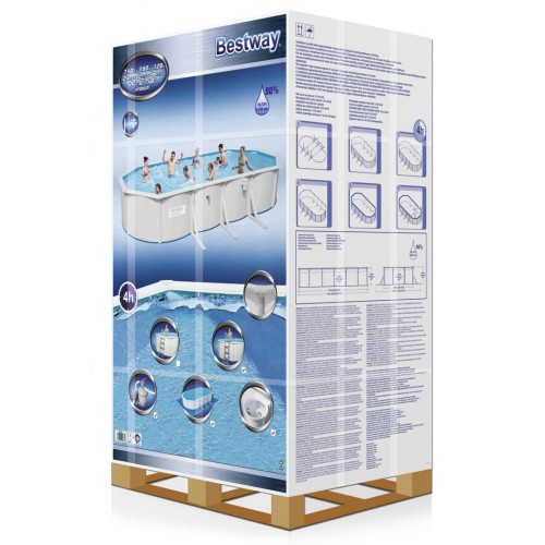 Bazén Panelový 24FT 740x360x120 HYDRIUM 5w1 BESTWAY