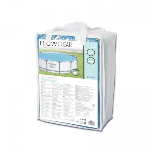 Solárny Kryt 417cm na Bazén záhradný 396-457cm/13-15FT BESTWAY