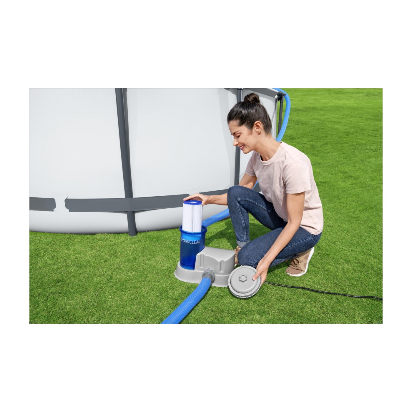 Filtračné Čerpadlo bazénové FlowClear BESTWAY 5678l/h + Vymeniteľný filter III