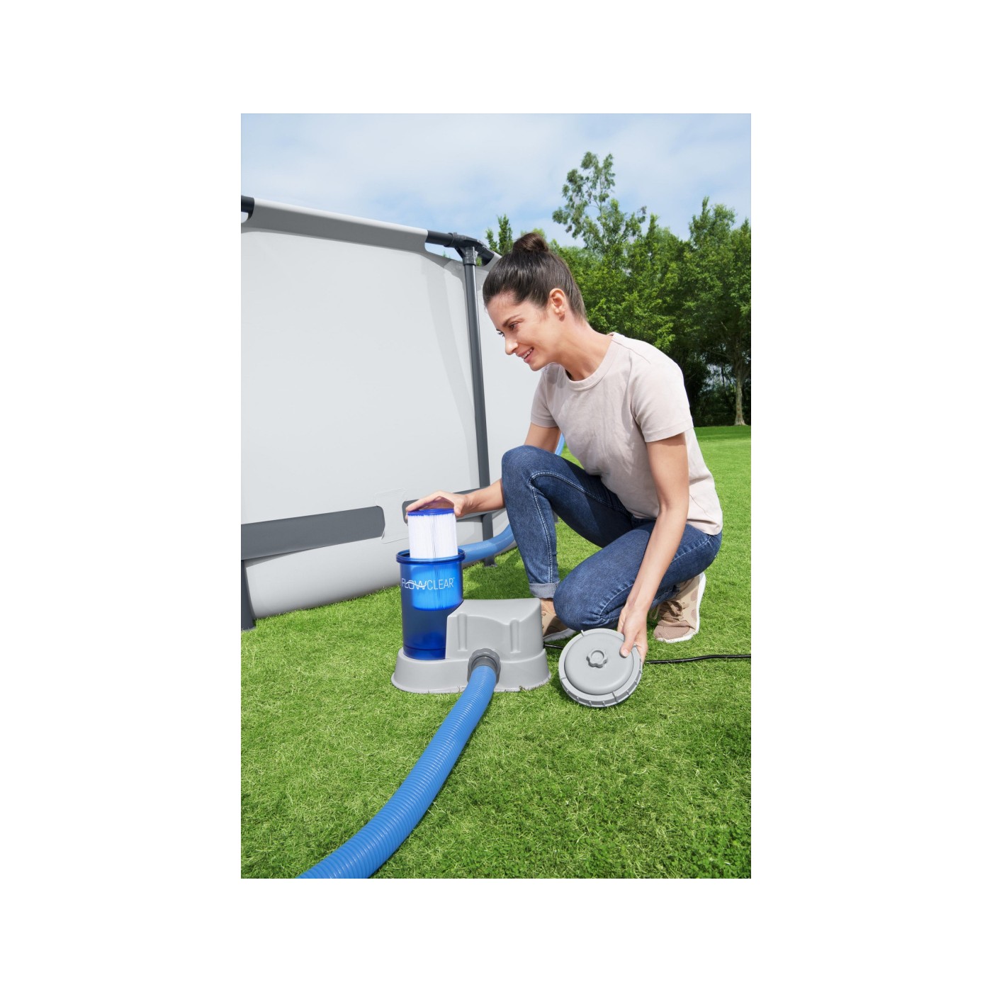 Filtračné Čerpadlo bazénové FlowClear BESTWAY 5678l/h + Vymeniteľný filter III