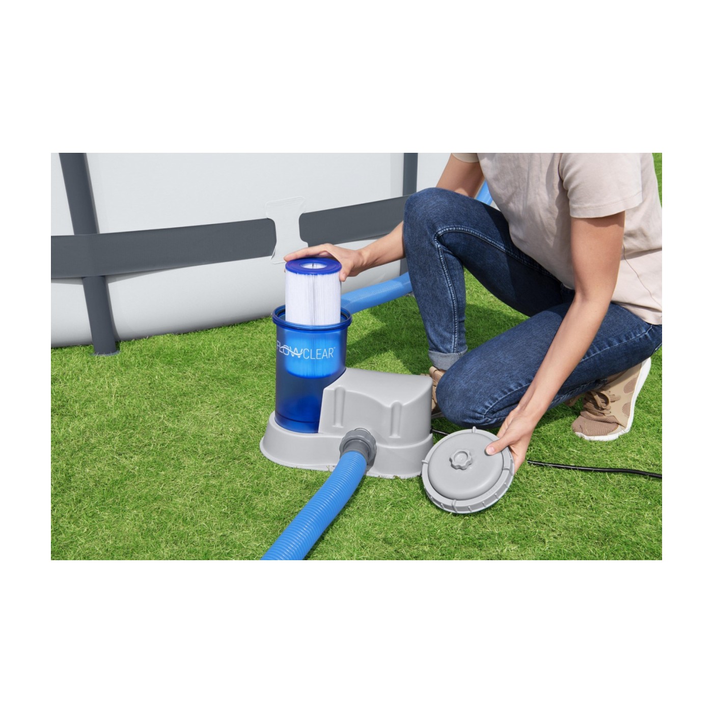 Filtračné Čerpadlo bazénové FlowClear BESTWAY 5678l/h + Vymeniteľný filter III