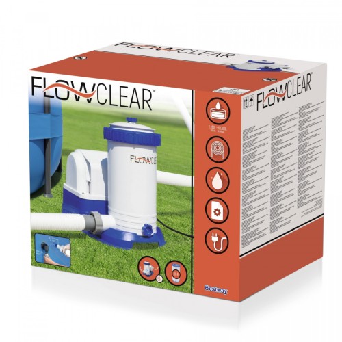 Filtračné Čerpadlo bazénové FlowClear BESTWAY 9463l/h + Vymeniteľný filter IV