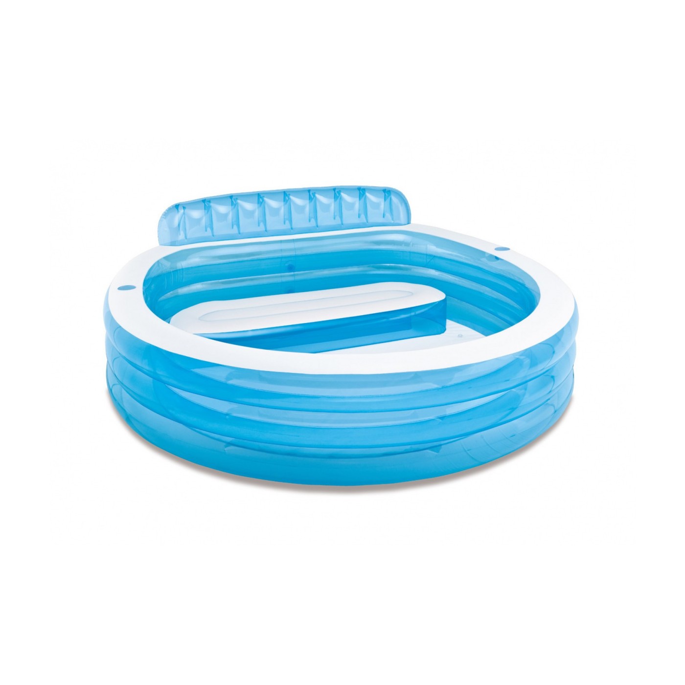 Rodinný Bazén s Lavicou 229 cm x 218 cm x 79 cm INTEX