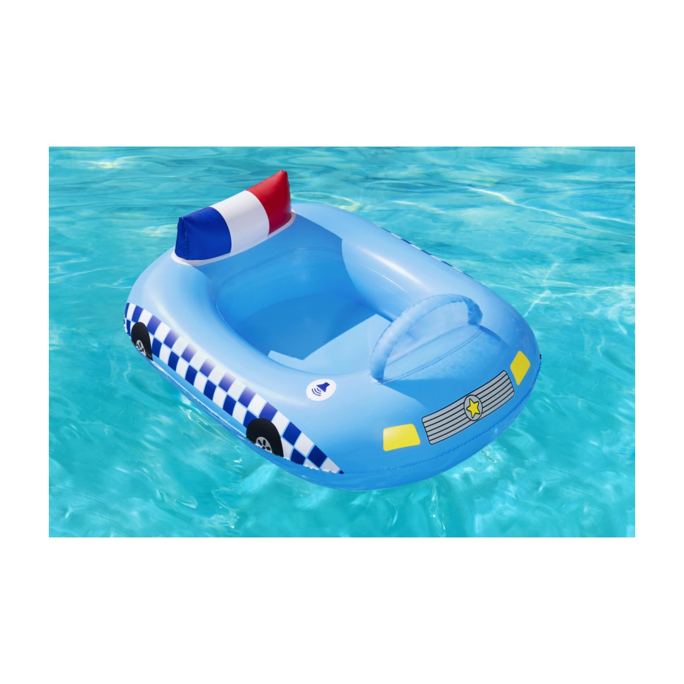 Nafukovací čln Polícia pre deti 97x74 BESTWAY + zvuková siréna