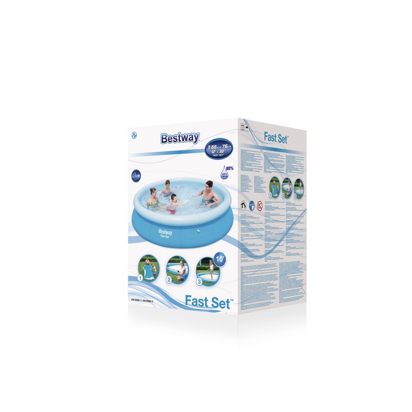 Bazén expanzný 12FT 366x76cm BESTWAY