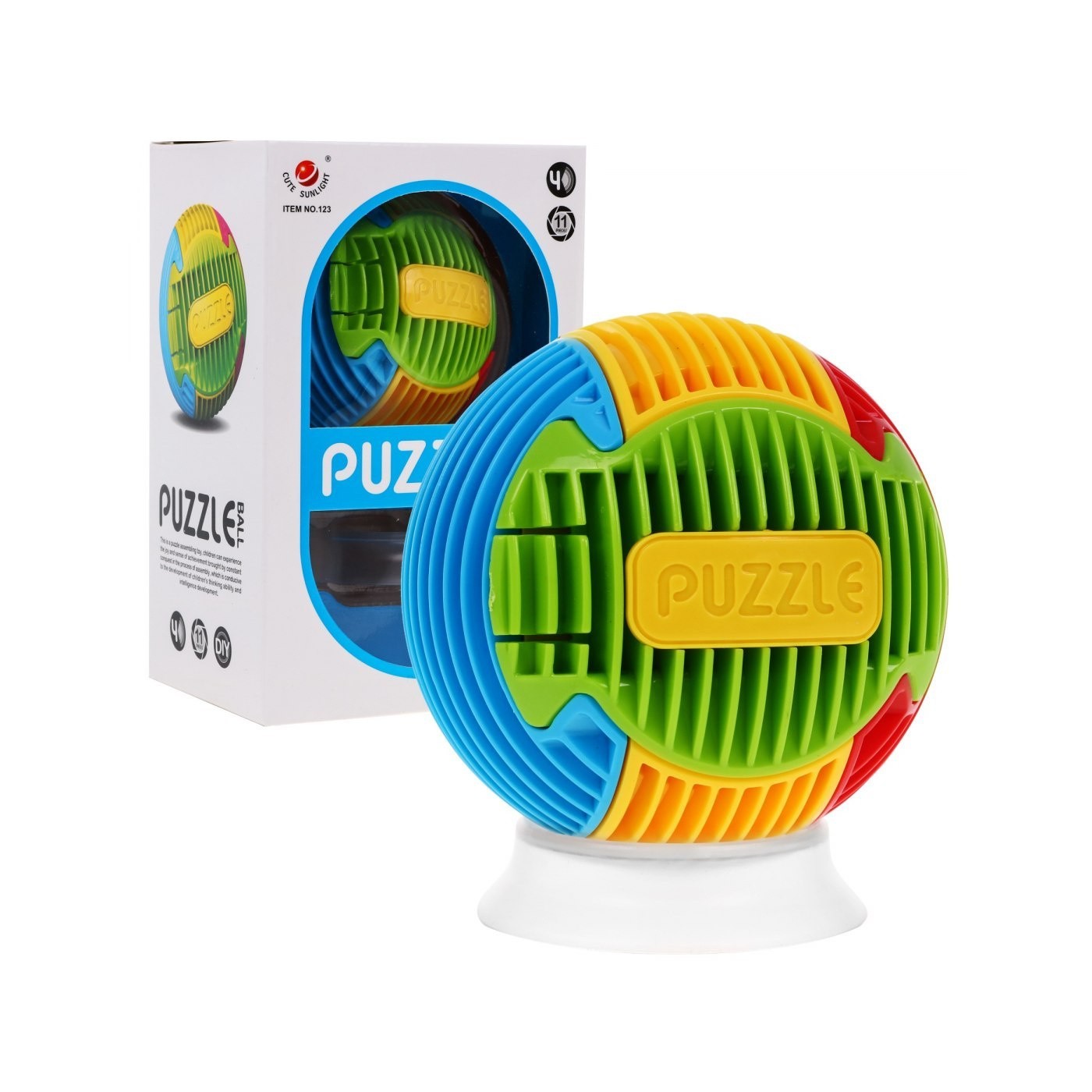 Puzzle Kocky skladacia guľa