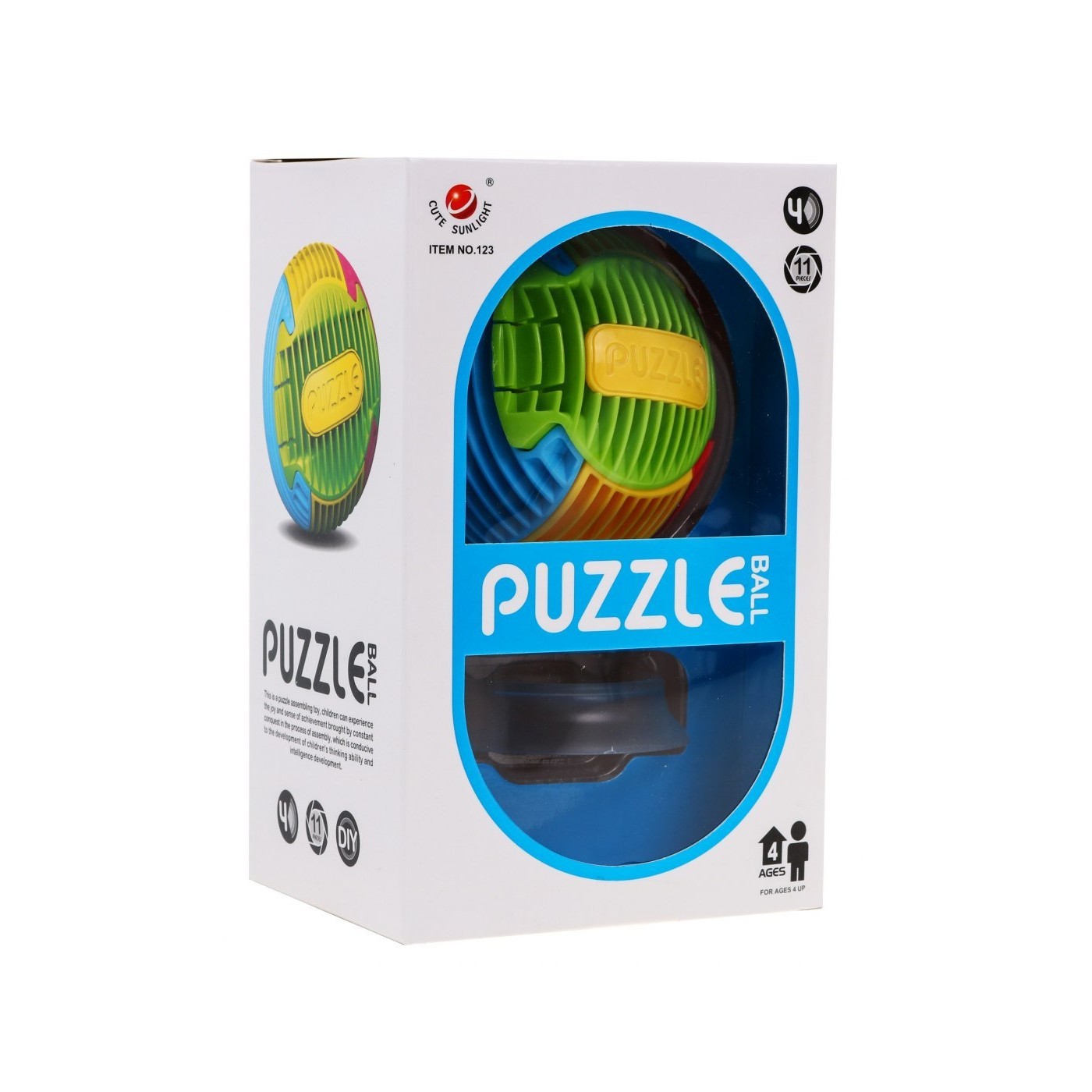 Puzzle Kocky skladacia guľa